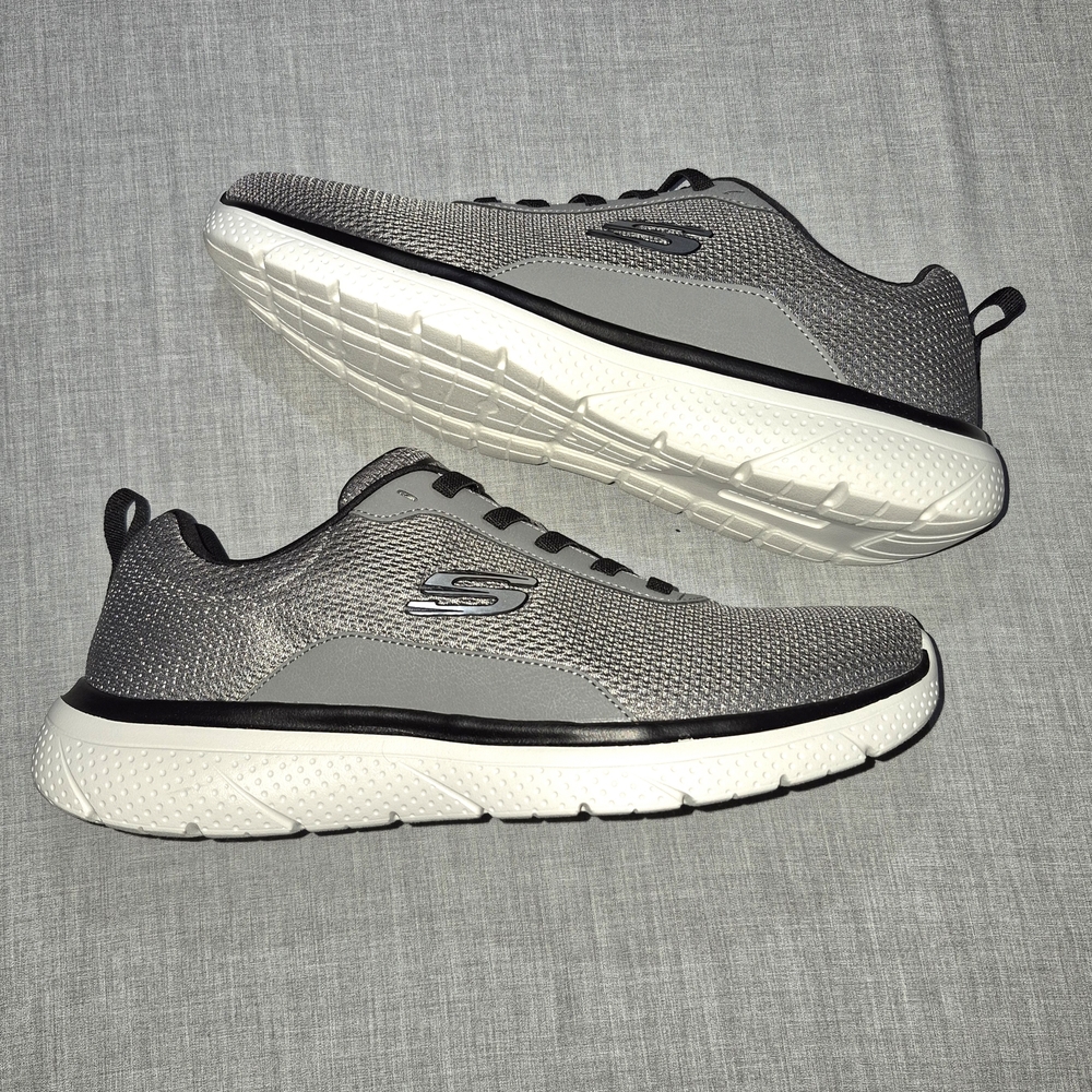 Brand New Skechers Men's Gray Athletic Shoes Size 10.5